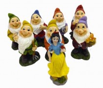 7 ANOES E BRANCA DE NEVE 11CM - 7255014